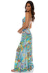 Luli Fama Amalfi Halter Cut Out Dress
